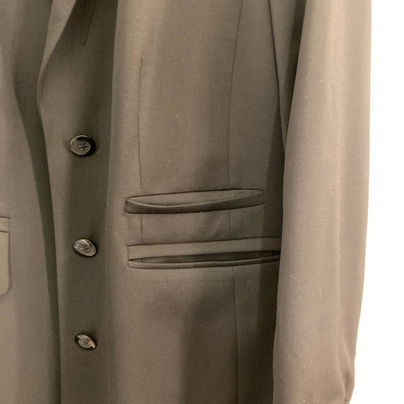 Ellen Tracy long black work coat - Picture 5 of 6